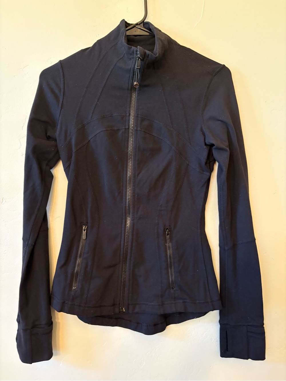 Lululemon Women’s Black Zip-Up Athletic Jacket